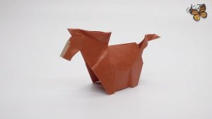 Изящная Лошадь из бумаги для декора и подарка своими руками
