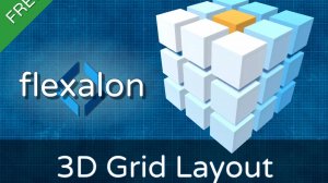 Asset Unity - Flexalon: 3D Grid Layout