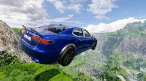 Эпические прыжки на высокой скорости – BeamNG Drive | CrashBoomPunk