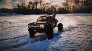 Зимний снежный день для гонок Crossrc EMO X5