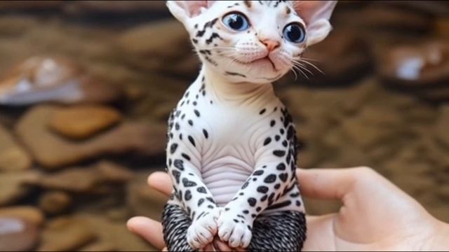 Чудо животное у ручья