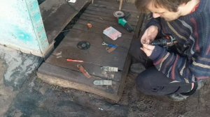 Когда нужно замкнуть сарай на помощь придет профель .mp4