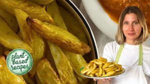 Запечённая картошка по-деревенски - мягкая внутри, хрустящая снаружи | Соус вкуснее кетчупа