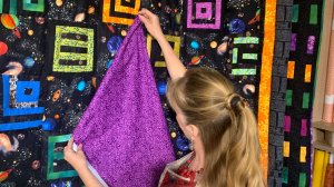 Лоскутное одеяло "Знаки Космоса"