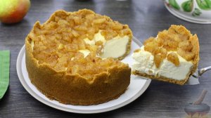 Лёгкий, как облако. Ароматный, как осень. ТВОРОЖНЫЙ ЧИЗКЕЙК С ГРУШЕЙ