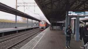 ЭП20-016 проследует Выхино с поездом № 69