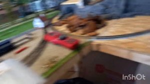 Облагораживаем макет около товарной станции, часть 2.