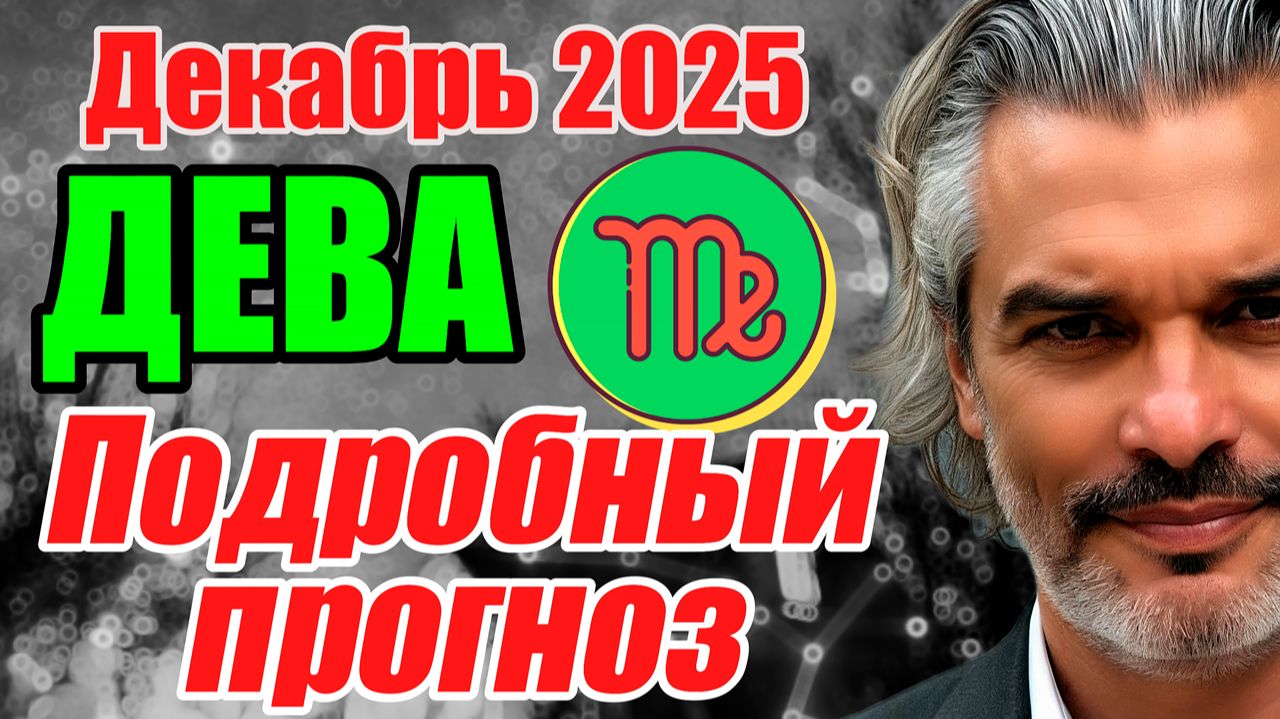ДЕВА — Гороскоп на декабрь 2025: как услышать себя и начать заново #дева #декабрь2025  #прогноз
