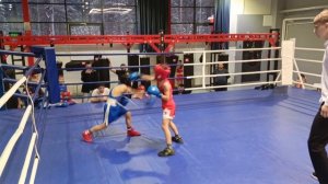 городские соревнования по боксу 2 раунд