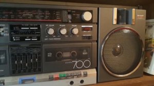 Кассетный магнитофон Sharp GF 700 - чудо японской аудиотехники 80-х годов!