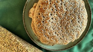 Блины из зеленой гречки | Green buckwheat pancakes | без муки, яиц и сахара | полезный завтрак