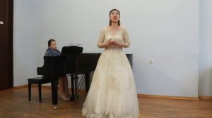 Хуан Ци П. Чайковский, сл. А. Плещеева "Лишь ты один"