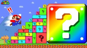 🤪Безумное путешествие Марио! Кубики летят под ногами!