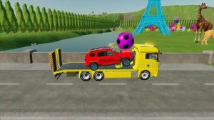 МУЛЬТИКИ ПРО ПОЛИЦЕЙСКИЕ МАШИНКИ. Отважные машины катаются с мигалками и сиреной.