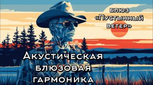 Акустическая блюзовая гармоника — блюз «Пустынный ветер»