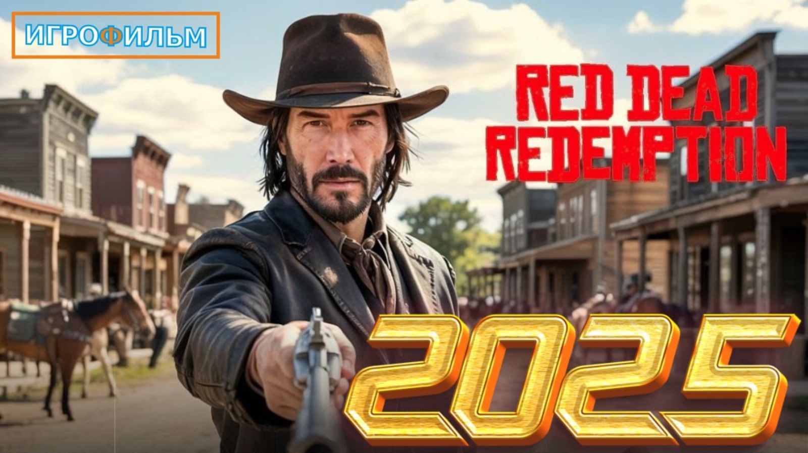 Новая Вестерн Red Dead Redemption 2025 Игрофильм Прохождение Игра смотреть онлайн