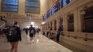 🌆 New York — Day 1 | Evening Walk to Grand Central Terminal