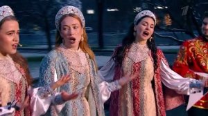 Фолк-группа "Красива" и "Зори бэнд" на Первом канале