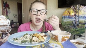 МУКБАНГ ОБЖОРЫЧ КУРОЙ С РИСОМ