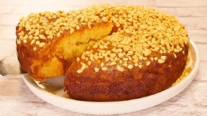 Рецепт из бабушкиной тетрадки! Этот воздушный пирог с апельсиновым вареньем пекли еще в СССР! 🍊