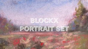 Сухая пастель Blockx // портретный набор