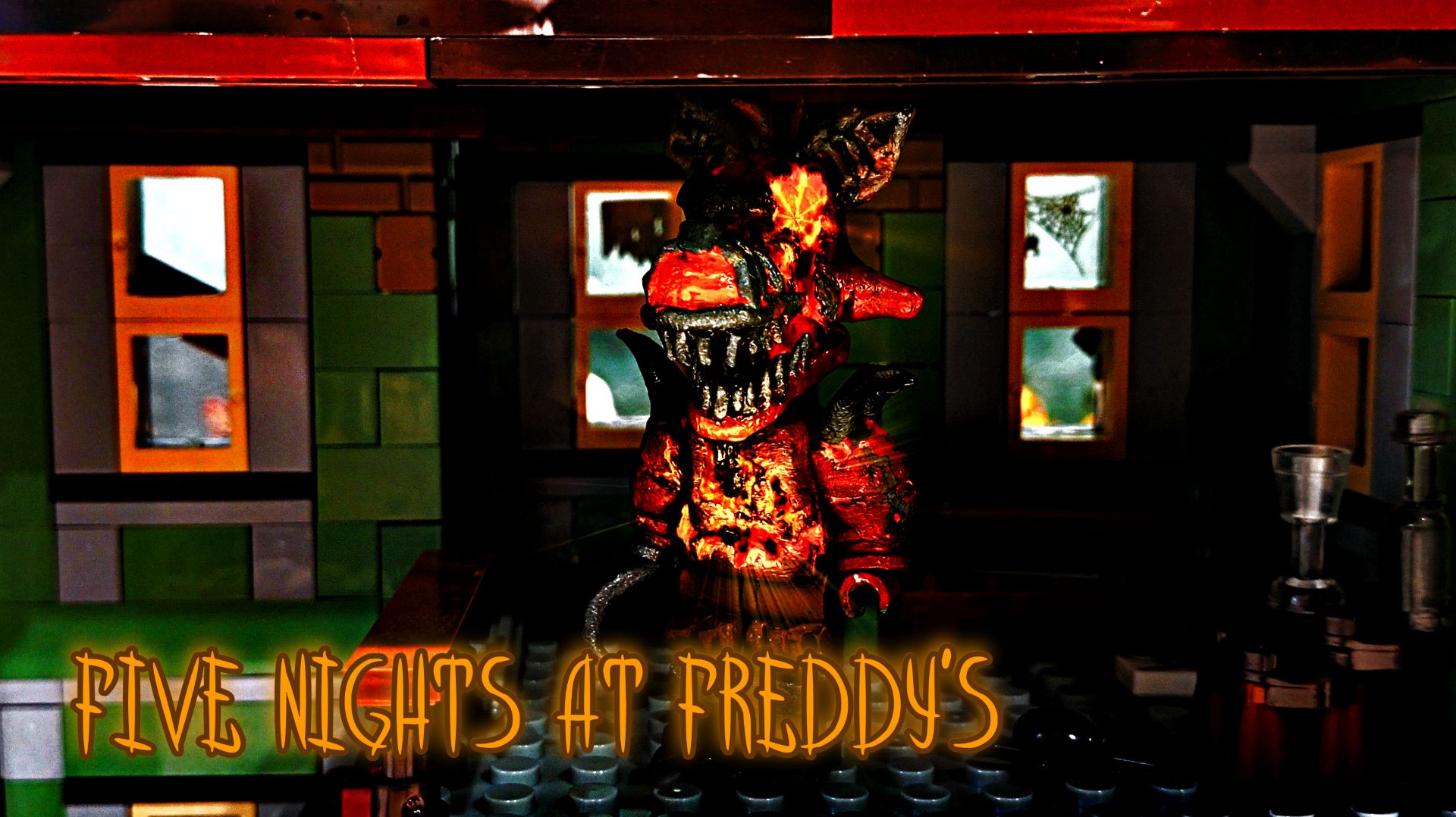 LEGO FNAF GRIMM FOXY  Кастом