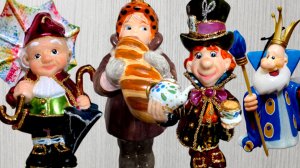 Елочные игрушки приобретенные в 2025. Irena, Komozja, Грай, ARTbyBDV