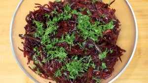 ЖАРЕНЫЙ винегрет или БОРЩ без бульона ☆ СВЁКЛА - рецепт В СКОВОРОДЕ