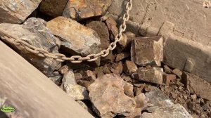 Строительство, дробление щебенки