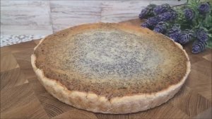 Творожно маковый пирог. Песочный пирог с ВКУСНОЙ и НЕЖНОЙ начинкой. Выпечка с творогом