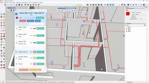 Считаем кабель, гофру и штробы в SketchUp — обновление плагина для электриков