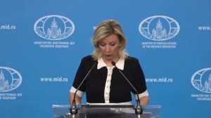 Мария Захарова - диалог со странами Прибалтики на данном этапе времени не возможен.