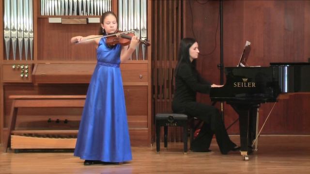 Софья Злоян (скрипка) - Феликс Боровский "Поклонение"