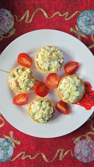 ПП еда с майонезом?! Тарталетки со снежным крабом 🦀