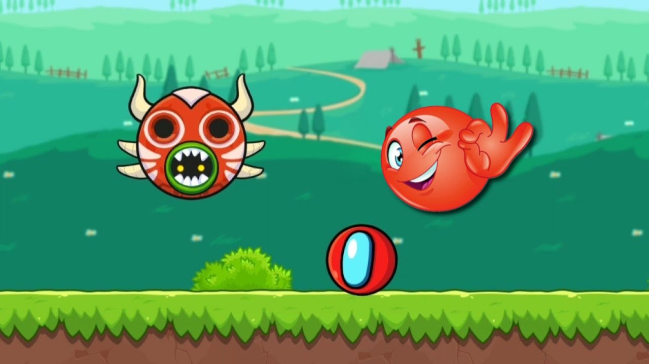 Красный Шар в игре Bounce Ball 6 Уровни 26-30 Босс смотреть онлайн