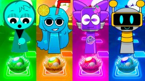 Coffin Dance Спрунки 133 уровень - Мультики про Спрунке | МУЛЬТФИЛЬМЫ SPRUNKI в Tiles Hop