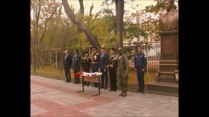 Кача. Торжественное открытие бюста  генерал-майору  морской авиации Чибисову М.Н. 7.11.2025г.