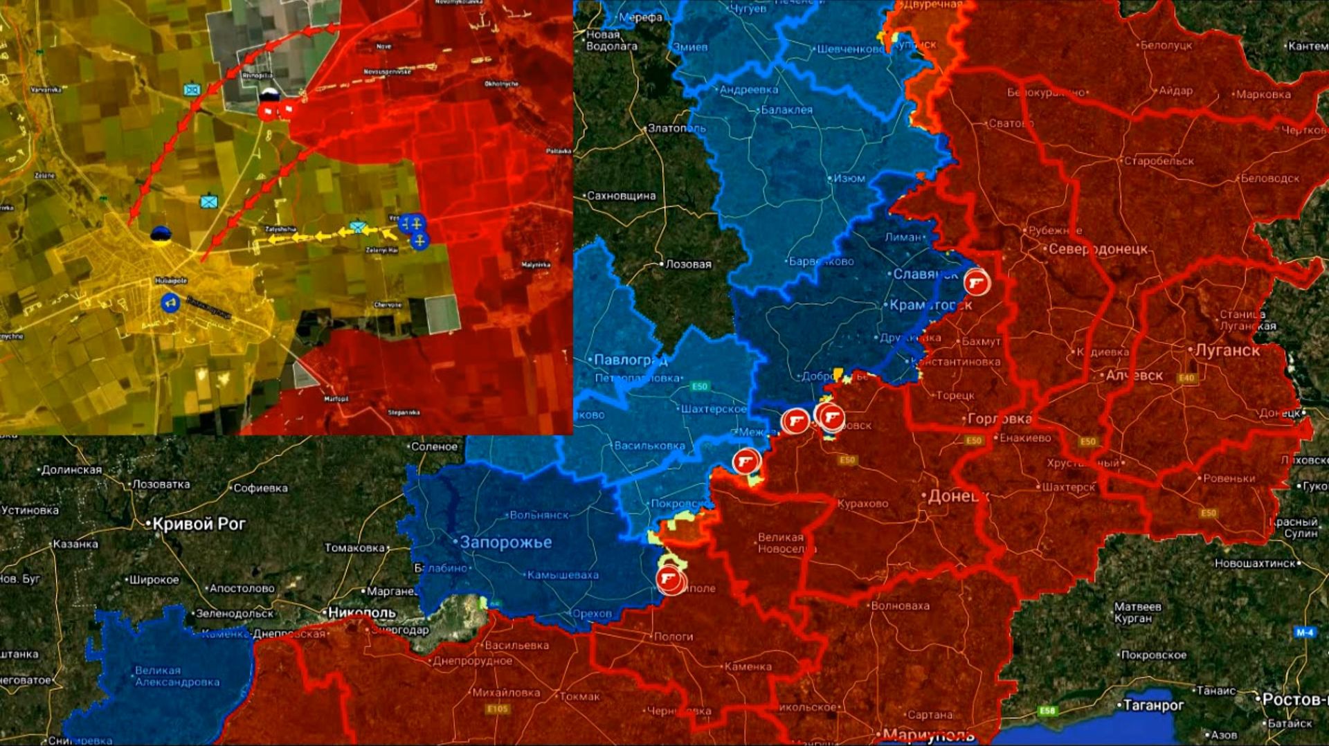 16.11.2025 Карта боевых действий. Обвал фронта у противника на Запорожском направлении