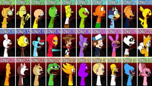 SPRUNKI: WENDA TREATMENT — ВСЕ OC И БОНУС‑ПЕРСОНАЖИ В ОДНОМ МЕСТЕ! ✨🎭