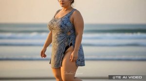 Natural Older Women Over 40 The Perfect Side Tie-Knot Cover-Up Dress for Elegant Women