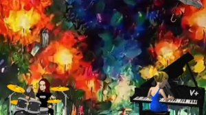 А по тёмным улицам 
гуляет дождь