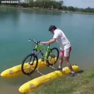 Интересная идея для прогулки по воде.