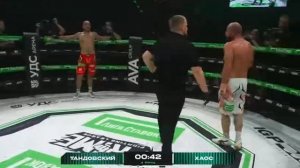 🔥Андрей Ялымов побеждает Ису Тандовского в 4 раунде! Тандовский отказался продолжать после нокдауна