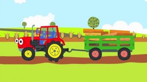 Мультик для детей Трактор