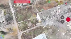 Кадры залистования позиций ВСУ расчётами БПЛА ГрВ «Центр»