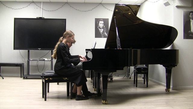 Савватеева Арина - Быстров Семён. М. Мошковский - "Испанский танец"