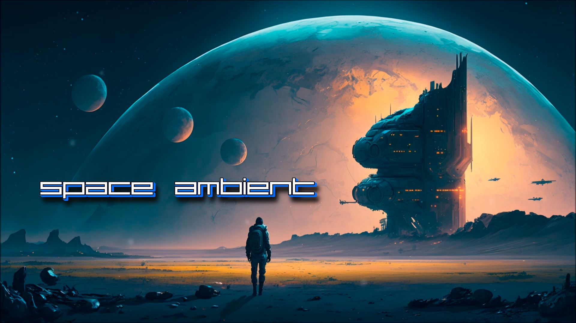 Dreamstate Logic – Moonbase Alpha | Space Ambient ☢ Cosmic Downtempo