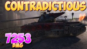 Contradictious - 4 Фрагов 7.2K Урона • Постоянный! • Мир Танков