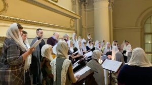 16.11.2025. Ранняя Литургия. Свято-Троицкий Измайловский собор Санкт-Петербурга.