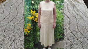 ЭКСПРЕСС МК __ АЖУРНАЯ ЮБКА СПИЦАМИ